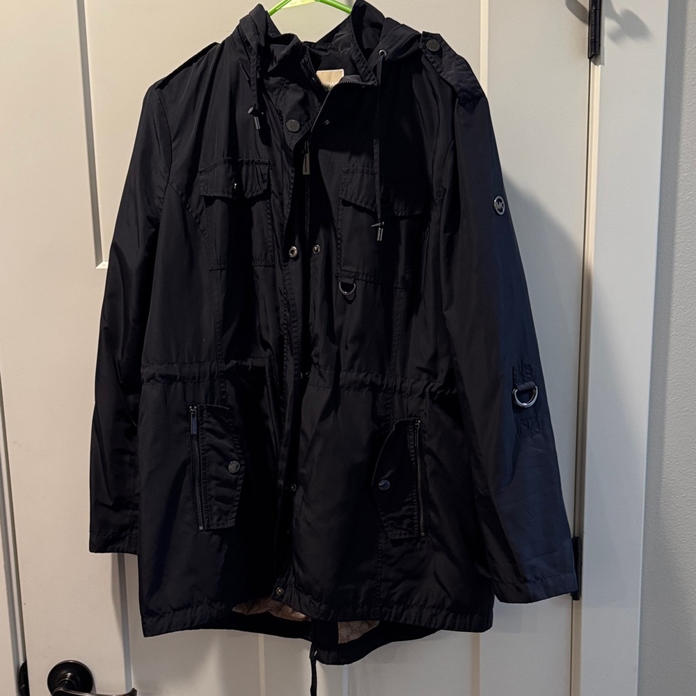 MICHAEL Michael Kors Women’s Navy Raincoat